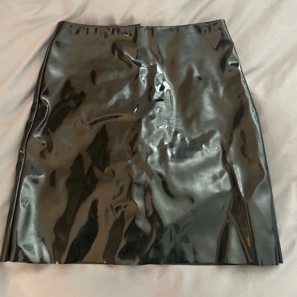 H&M Skirts Hm Zipper Skirt Poshmark